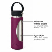 Garrafa térmica #cor_purple