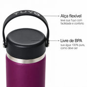 Garrafa térmica #cor_purple