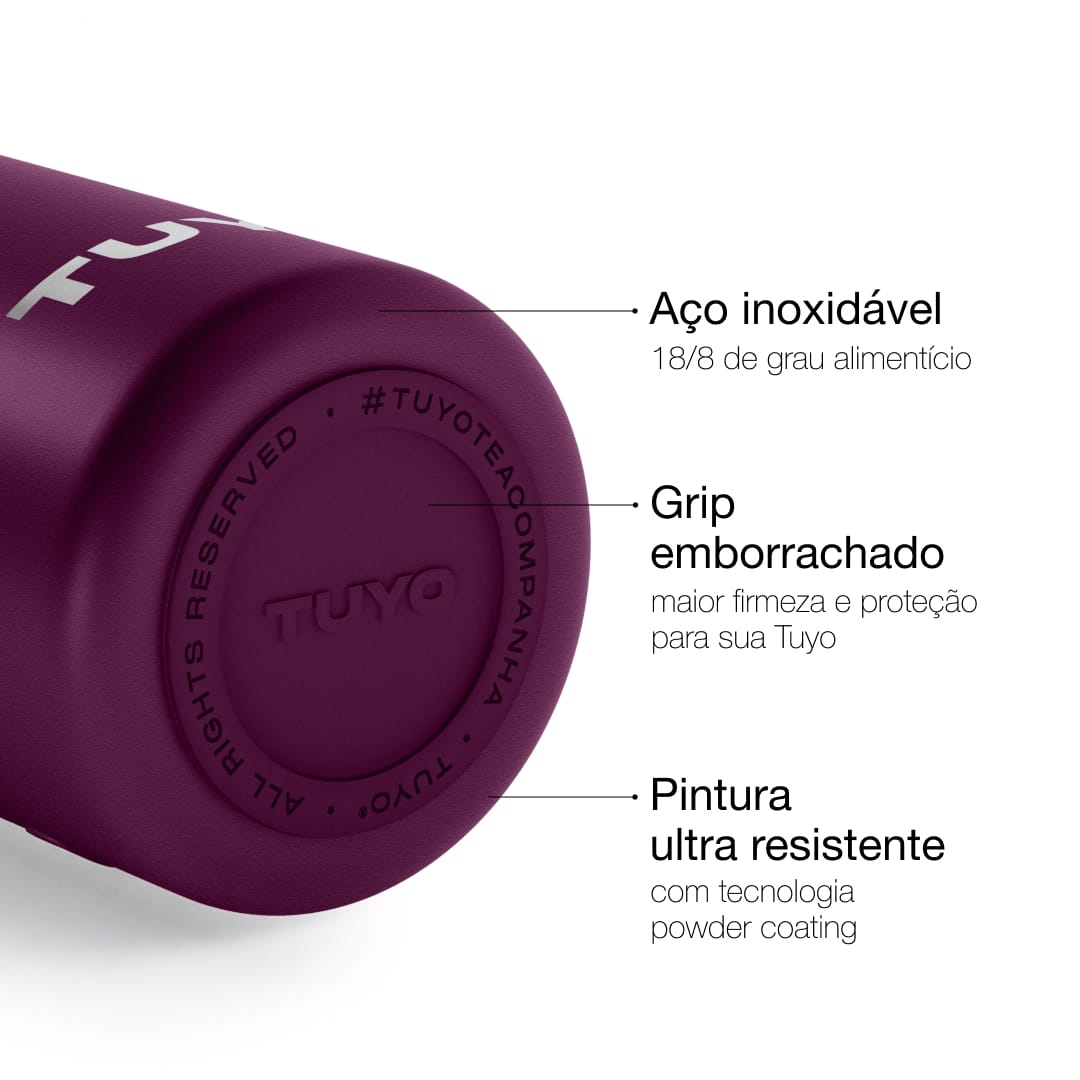 Garrafa térmica #cor_purple