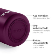 Garrafa térmica #cor_purple