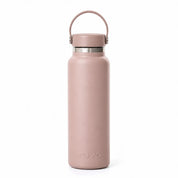 Garrafa térmica #cor_rosa-taupe