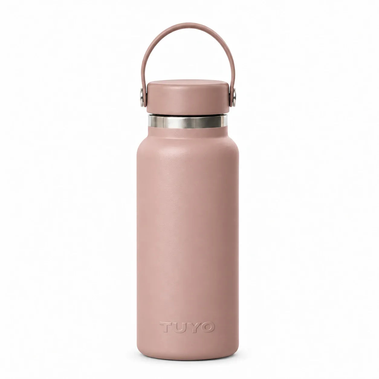 Garrafa térmica #cor_rosa-taupe