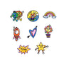 Pack de Stickers adesivos para garrafas térmicas da TUYO #packs_kids