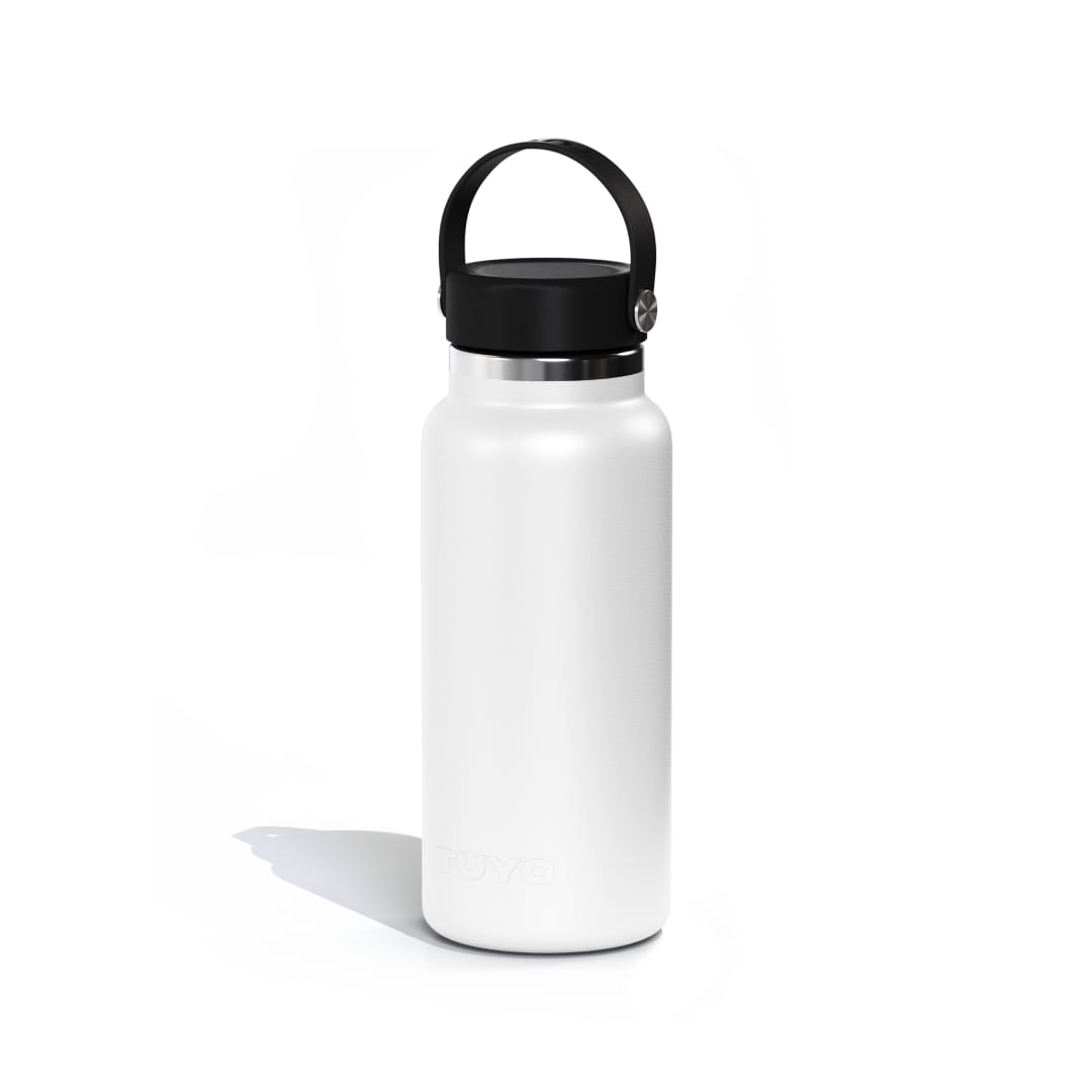 Garrafa térmica branca de 1l #cor_white