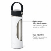 Garrafa térmica #cor_white