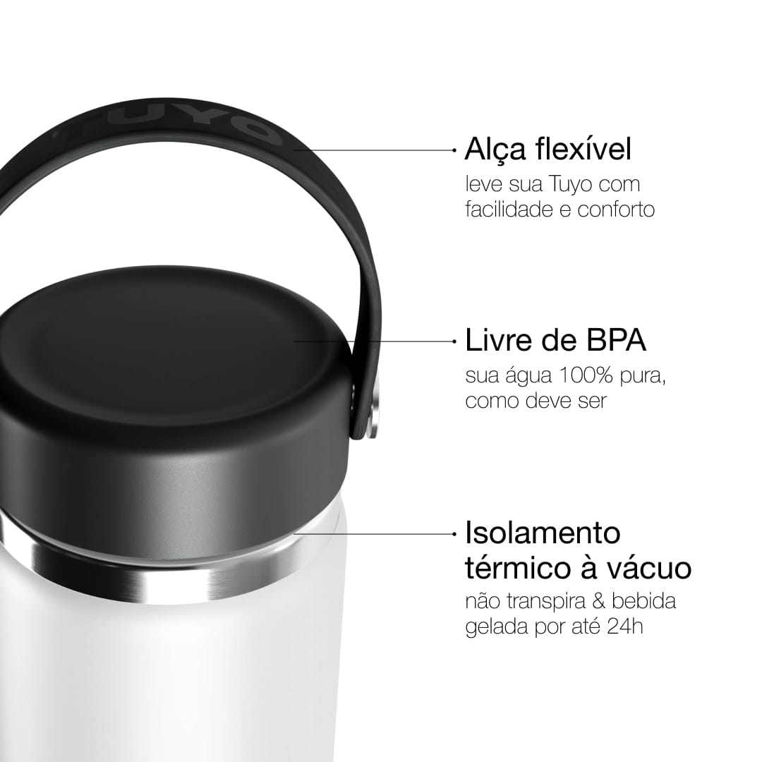 Garrafa térmica #cor_white