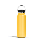 Garrafa térmica um litro e meio #cor_yellow