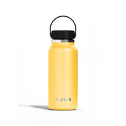 Garrafa térmica amarela de 1l #cor_yellow