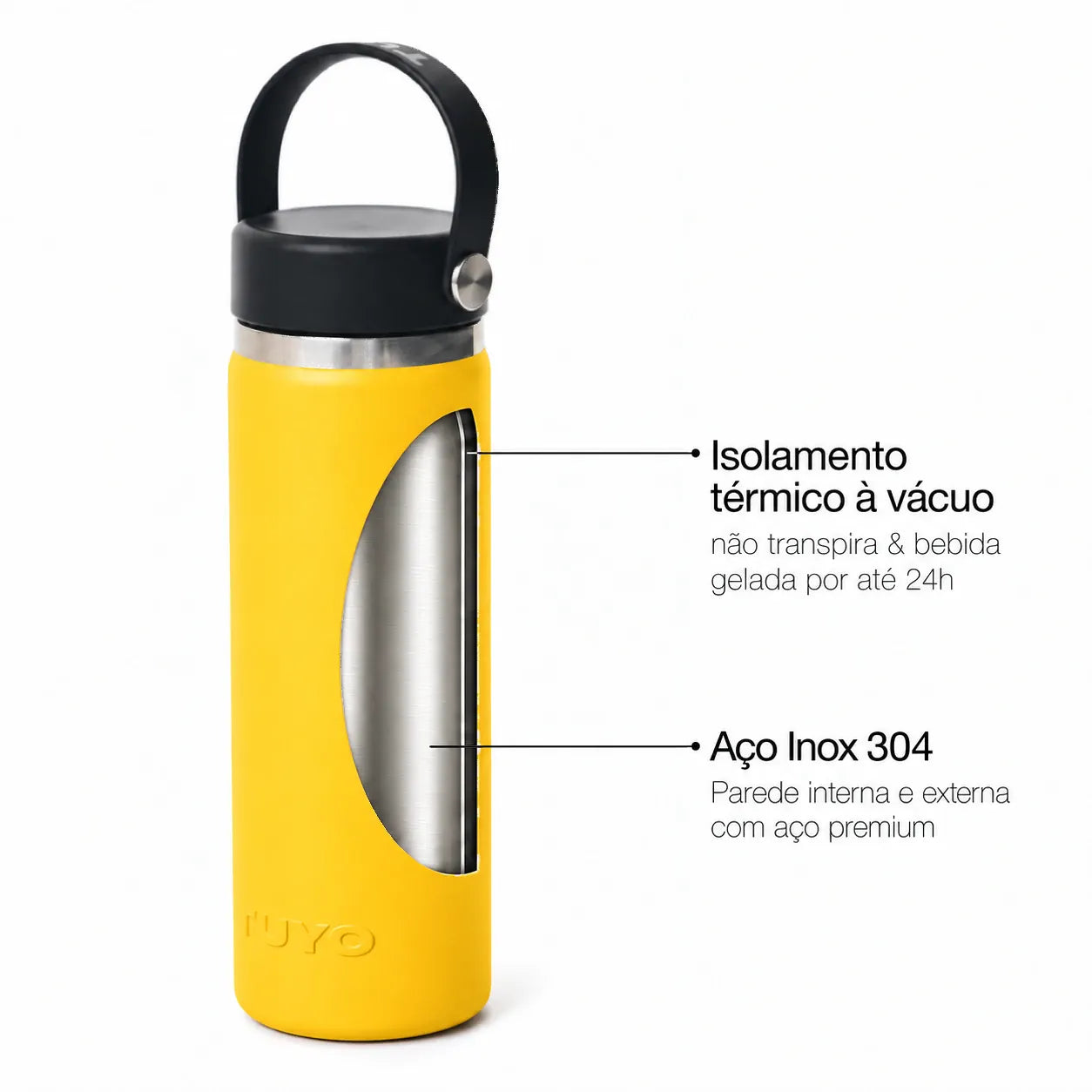 Garrafa térmica #cor_yellow