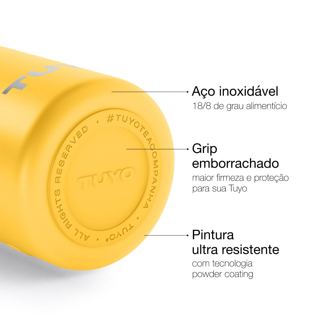 Garrafa térmica #cor_yellow